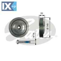 GATES ΤΡΟΧΑΛΙΑ ΣΤΡΟΦΑΛΟΥ  TVD1103A 0515R7 0515R7