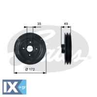 GATES ΤΡΟΧΑΛΙΑ ΣΤΡΟΦΑΛΟΥ  TVD1123 MD374223