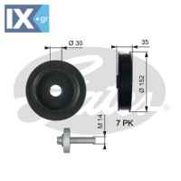 GATES ΤΡΟΧΑΛΙΑ ΣΤΡΟΦΑΛΟΥ  TVD1127A 8200267867