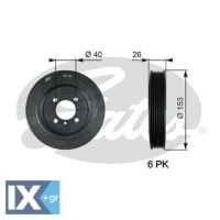 GATES ΤΡΟΧΑΛΙΑ ΣΤΡΟΦΑΛΟΥ  TVD1129 2312427000 2312427100 2312427300 2312427400 2312427000 2312427100 2312427300 2312427400