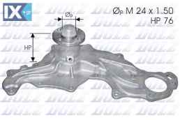 DOLZ ΑΝΤΛΙΕΣ ΝΕΡΟΥ FORD  F122 1124360 1124362 1518106 1518117 5004980 5007851 5025832 813X8591GA 92TX8591B2B 92TX8591D2B A790X8591NA A810X8591GA EPW19 EPW57 ME92TX8591B2B ME92TX8591D2B