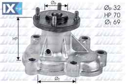 DOLZ ΑΝΤΛΙΕΣ ΝΕΡΟΥ OPEL  O131 93179363 94341998 97101320 97110387 R1160026 R1160028 1334031 1334052 1334105 6334007 636963 93179363 94341998 97101320 97110387