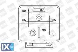 BERU ΡΕΛΕ ΠΡΟΘΕΡΜΑΝΣΗΣ  GR033 1652479 6194291 6756611 6756612 89FB6M092AA 90BB6M092AA 90BB6M092BA 90BB6M092BB 90BB6M092CA