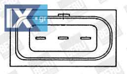 BERU ΒΕΝΤΙΛΑΤΕΡ ΨΥΓΕΙΟΥ  LE003 1J0959455D 1J0959455D