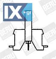 BERU ΒΕΝΤΙΛΑΤΕΡ ΨΥΓΕΙΟΥ  LE014 0015001393 A0015001393