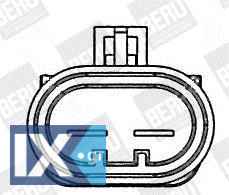 BERU ΒΕΝΤΙΛΑΤΕΡ ΨΥΓΕΙΟΥ  LE020 1341362