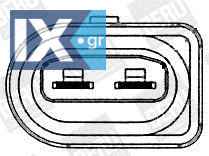 BERU ΒΕΝΤΙΛΑΤΕΡ ΨΥΓΕΙΟΥ  LE503 8D0959455R 8D0959455R