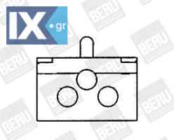 BERU ΒΕΝΤΙΛΑΤΕΡ ΨΥΓΕΙΟΥ  LE554 0015001293 A0015001293