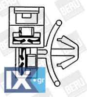 BERU ΒΕΝΤΙΛΑΤΕΡ ΨΥΓΕΙΟΥ  LE589 96322939 96611266