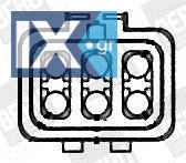 BERU ΒΕΝΤΙΛΑΤΕΡ ΨΥΓΕΙΟΥ  LE609 1107126