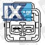 BERU ΒΕΝΤΙΛΑΤΕΡ ΨΥΓΕΙΟΥ  LE660 2538007000