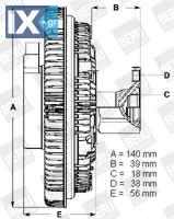 BERU ΨΥΚΤΡΑ ΒΕΝΤΙΛΑΤΕΡ  LK001 058121350
