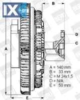 BERU ΨΥΚΤΡΑ ΒΕΝΤΙΛΑΤΕΡ  LK005 4A0121350B
