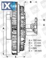 BERU ΨΥΚΤΡΑ ΒΕΝΤΙΛΑΤΕΡ  LK035 1032000522 A1032000522