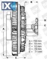 BERU ΨΥΚΤΡΑ ΒΕΝΤΙΛΑΤΕΡ  LK083 1328835