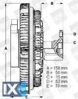 BERU ΨΥΚΤΡΑ ΒΕΝΤΙΛΑΤΕΡ  LK085 1274963