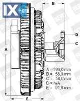 BERU ΨΥΚΤΡΑ ΒΕΝΤΙΛΑΤΕΡ  LK094 51066300068