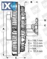 BERU ΨΥΚΤΡΑ ΒΕΝΤΙΛΑΤΕΡ  LK100 1480770