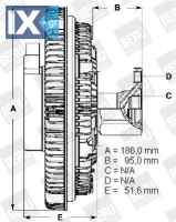 BERU ΨΥΚΤΡΑ ΒΕΝΤΙΛΑΤΕΡ  LK104 51066300074