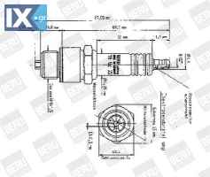 BERU ΜΠΟΥΖΙ  Z182