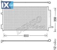 DENSO ΨΥΓΕΙΟ A C JEEP  DCN06016 51938531