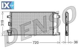 DENSO ΨΥΓΕΙΟ A C FIAT  DCN09042 46417426 51758873 51801843