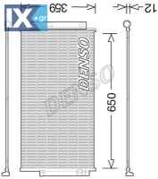 DENSO ΨΥΓΕΙΟ A C FIAT  DCN09047 51966751