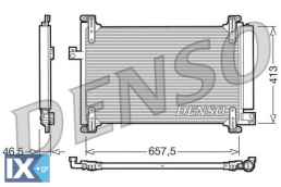 DENSO ΨΥΓΕΙΟ A C FIAT  DCN09083 51751384 51804557
