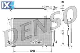DENSO ΨΥΓΕΙΟ A C MERCEDES  DCN17005 A2045000254