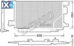 DENSO ΨΥΓΕΙΟ A C MERCEDES  DCN17023 2035000854 A2035000854