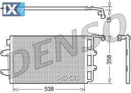 DENSO ΨΥΓΕΙΟ A C  DCN32026 1C0820413F 1C0820413C 1C0820413D