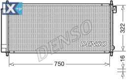 DENSO ΨΥΓΕΙΟ A C HONDA  DCN40017 80110SAA013
