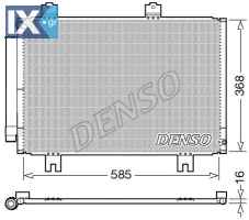 DENSO ΨΥΓΕΙΟ A C HONDA  DCN40020 80100T5A003