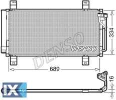 DENSO ΨΥΓΕΙΟ A C MAZDA  DCN44008 GS1D61480C GS1D61480D GSYD6148ZB GSYD6148ZC GSYF6148Z GSYF6148ZA