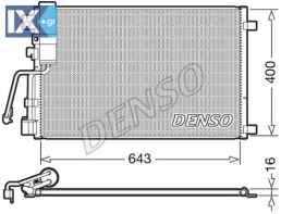 DENSO ΨΥΓΕΙΟ A C NISSAN  DCN46008 92100JD500 92100JD50A 92100JD51A