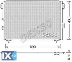 DENSO ΨΥΓΕΙΟ A C TOYOTA  DCN50033 8846026330