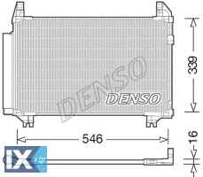 DENSO ΨΥΓΕΙΟ A C TOYOTA  DCN50039 8846052150