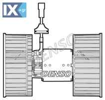 DENSO ΒΕΝΤΙΛΑΤΕΡ ΕΣΩΤ.ΧΩΡΟΥ  DEA12001 42553953