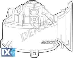 DENSO ΒΕΝΤΙΛΑΤΕΡ ΕΣΩΤ.ΧΩΡΟΥ OPEL  DEA20005 1845080