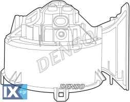 DENSO ΒΕΝΤΙΛΑΤΕΡ ΕΣΩΤ.ΧΩΡΟΥ OPEL  DEA20006 1845089 1845110 13221349 9228317