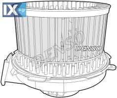 DENSO ΒΕΝΤΙΛΑΤΕΡ ΕΣΩΤ.ΧΩΡΟΥ PSA  DEA21010 6441K0 6441K0