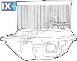 DENSO ΒΕΝΤΙΛΑΤΕΡ ΕΣΩΤ.ΧΩΡΟΥ RENAULT  DEA23011 7701048387