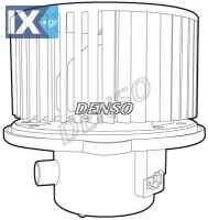 DENSO ΒΕΝΤΙΛΑΤΕΡ ΕΣΩΤ.ΧΩΡΟΥ  DEA41006 971132D000 971132D010