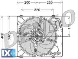 DENSO ΒΕΝΤΙΛΑΤΕΡ  DER01003 60620669 60809409 7612040 60620669 60809409 7612040 60620669 60809409 7612040