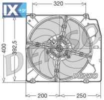 DENSO ΒΕΝΤΙΛΑΤΕΡ  DER01005 46536384 46536384