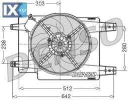 DENSO ΒΕΝΤΙΛΑΤΕΡ  DER01011 60657850 60814437 60657850 60814437