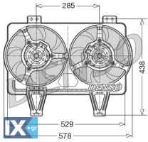 DENSO ΒΕΝΤΙΛΑΤΕΡ  DER01016 60584369 60658478 60692424 60584369 60658478 60692424