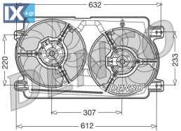 DENSO ΒΕΝΤΙΛΑΤΕΡ  DER01018 60814583 7781960 60814583 7781960 60814583 7781960