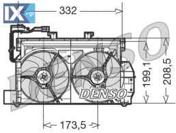 DENSO ΒΕΝΤΙΛΑΤΕΡ  DER07001 9632768380 9632768380 9632768380