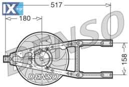 DENSO ΒΕΝΤΙΛΑΤΕΡ  DER09012 46400256 46559850 7694871 7704319